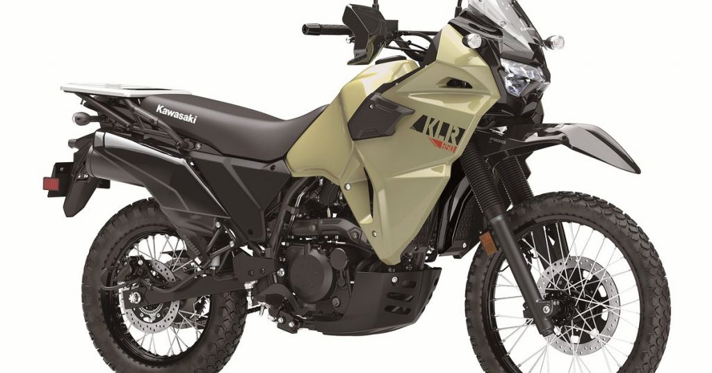 Kawasaki KLR650 2022: primer vistazo